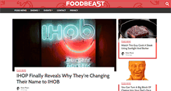 Desktop Screenshot of foodbeast.com